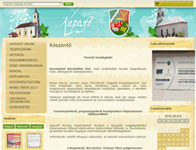 Tablet Screenshot of kaposfo.hu